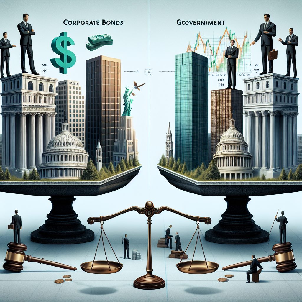 How Do Corporate Bonds Differ from Government Bonds?