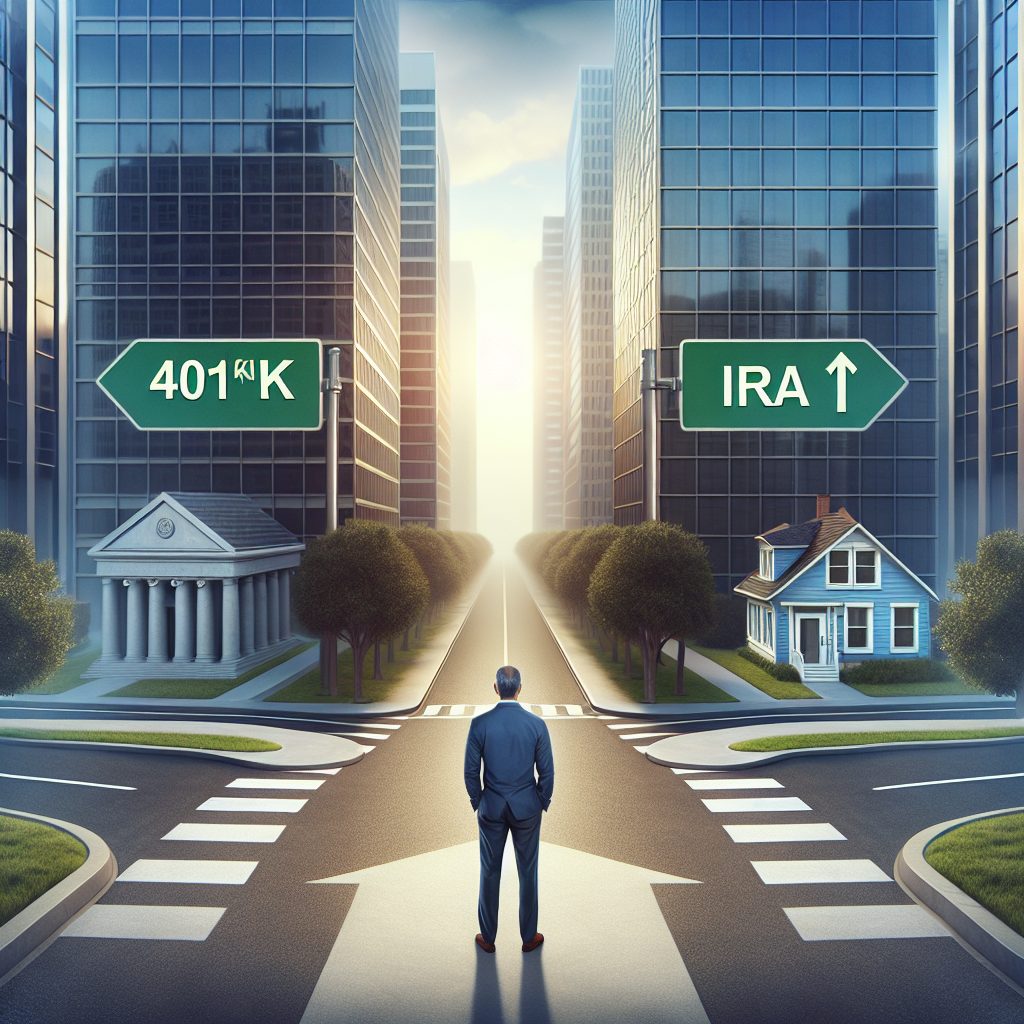 How Should I Choose Between a 401(k) and an IRA?