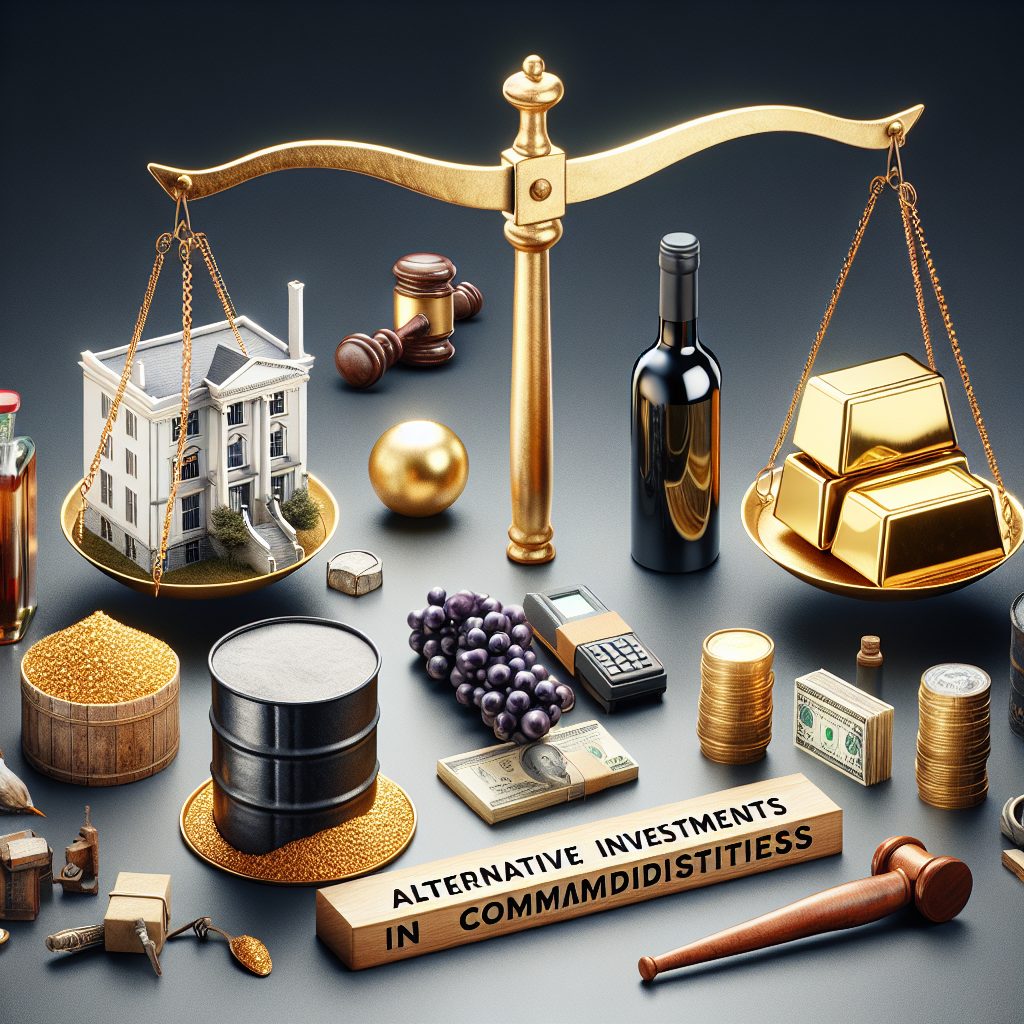 How do alternative investments like commodities work?