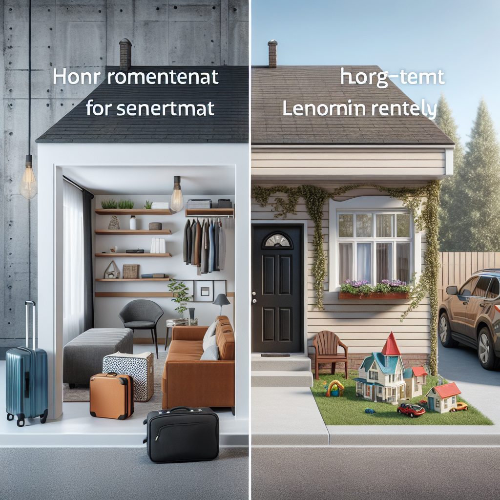 Short-term vs Long-term Rentals: What’s Best?